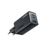 Anker punjač 735 GaN III Prime, 3-portni, 65W, crni