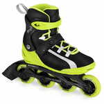 Spokey MrsFIT Ženske fitnes role, crno-žute, ABEC7 Carbon
