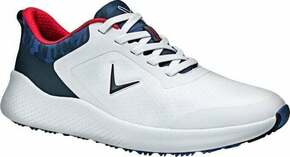 Callaway Chev Star Mens Golf Shoes White/Navy/Red 43