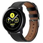 Bstrap Leather Italy remen za Samsung Galaxy Watch Active 2 40/44mm, black (SSG012C01)