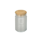 Banquet Staklena posuda s drvenim poklopcem - 1,1 l