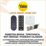 YALE LINUS SMART HOME SET - PAMETNA BRAVA, TIPKOVNICA I CILINDAR