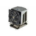 Supermicro SNK-P0080AP4 rashladni dio računala Procesor Ventilator 9,2 cm Crno, Nehrđajući čelik
