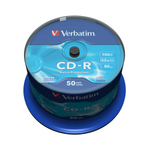 CD-R Verbatim 700MB 52× DataLife 50 pack spindle EP