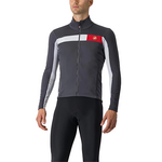 JAKNA CASTELLI MORTIROLO 6S DARK GRAY/SILVER GRAY/RED REFLEX