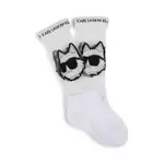 Dječje čarape Karl Lagerfeld boja: bijela, Z30545