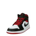 Jordan Visoke tenisice 'AIR JORDAN 1 MID' crvena / crna / bijela