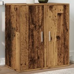 vidaXL Ormari za cipele 2 kom staro drvo 32x35x70 cm konstruirano drvo