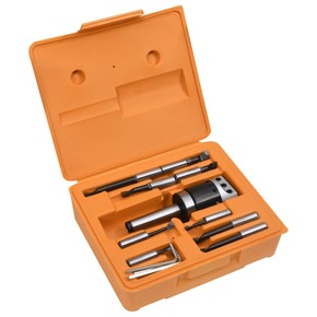 VidaXL 15-dijelni set alata za bušenje s glavom od 50 mm MT3-F1-12
