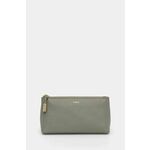 Kožna kozmetička torbica Furla boja: zelena, WE00710 BX3036 AG700