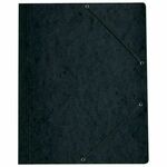 FASCIKL KLAPA S GUMICOM KARTON A4 HERLITZ CRNI