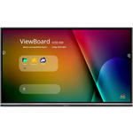 VIEWSONIC 75" 40 Points Touch, 7H (AG), 3840x2160, 400nits, 1200:1, BLACK; Brand: VIEWSONIC; Model: ; PartNo: ; IFP7550-5F LINK