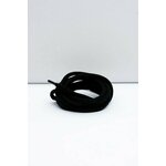 Black Waxed Thick Laces Corbby bijela