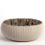 CURVER krevet za male životinje, Knit pješčana