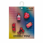 Ukras za obuću Crocs Jibbitz Lovers 5 Pack 10012958 Šarena