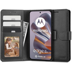 Tech-Protect Wallet preklopna maska za Motorola Edge 50 Neo, crno