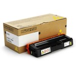 RICOH 407546, originalan toner , žuti, 1600 stranica