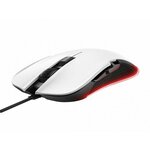 Trust GXT 922W Ybar gaming miš, optički, žični, 7200 dpi, 60 IPS, 1ms, 1000 Hz, bijeli
