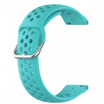 BStrap Silicone Dots remen za Samsung Gear S3, teal (SSG013C1601)