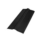 PVC ploča Gutta sljemenjak za Shelltec/Evo ploče crni 1050X420 mm