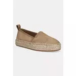Espadrile od brušene kože Michael Kors Elias boja: bež, 42S5ELFP1S.297