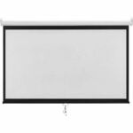 Manual Roll-Up Projection Screen 100" 16:9