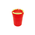 Pepeljara Plastična Glow in Dark Crvena