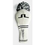 J.Lindeberg Knitted Club White Driver Headcover