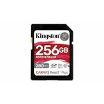Kingston Canvas React Plus V60 256GB SDXC memory card 4K-UHS-II