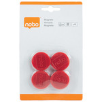 MAGNET FI-30MM PK4 NOBO CRVENI BLISTER