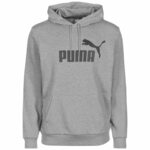 PUMA Sportska sweater majica siva melange / crna