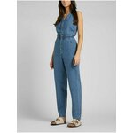 Blue women's denim jumpsuit Lee - Women plava