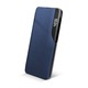 Side Clear View Standing Cover za Samsung Galaxy S21 FE Plavi
