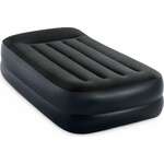 Intex Dura-Beam Pillow Rest krevet na napuhavanje za jednu osobu, tamnoplava