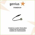 POWER M MUŠKI KONEKTOR PRODUŽENI ZA NAPAJANJE KAMERA ZA VIDEO NADZOR