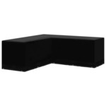 vidaXL Navlaka za vrtni namještaj u L-obliku s 12 ušica 250x250x90 cm