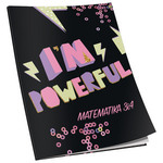 Pisanka matematika za 3 i 4 razred Connect Girl+ Soft, B5 kvadratići, 52 lista, meki uvez