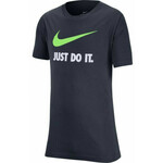 Majica za dječake Nike B NSW Tee Just Do It Swoosh - thunder blue