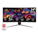 MSI MPG341CQPX monitor, OLED, 34", 3440x1440, 240Hz, USB-C, HDMI, Display port, USB