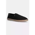 Espadrile Tommy Hilfiger HILFIGER ESPADRILLE CORE TEXTILE boja: crna, FM0FM05353