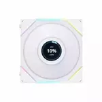 Lian Li 12TLLCD1W computer cooling system Computer case Fan 12 cm White 1 pc(s)