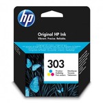 HP 303 (T6N01AE), originalna tinta, šarena, 165 stranica