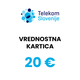 Vrijednosna kartica Telekoma Slovenije 20 EUR