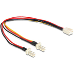 DELOCK 2/3/4 pin Kabel za napajanje Bijela 22cm 89343