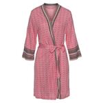 VIVANCE Kućni ogrta� 'Dreams' roza / rosé / crna / bijela