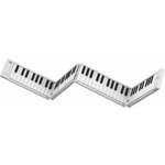 Carry-On Folding Piano 88 Touch Digitralni koncertni pianino