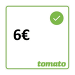 Tomato e-bon 6 EUR