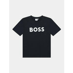 Boss T-shirt J25P24 S Tamnoplava Regular Fit