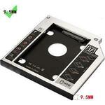 Adapter SSD/HDD to 9,5mm DVD slot, SATA3, Alu, Ewent EW7003
