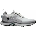 Footjoy Hyperflex BOA Mens Golf Shoes White/White/Black 45